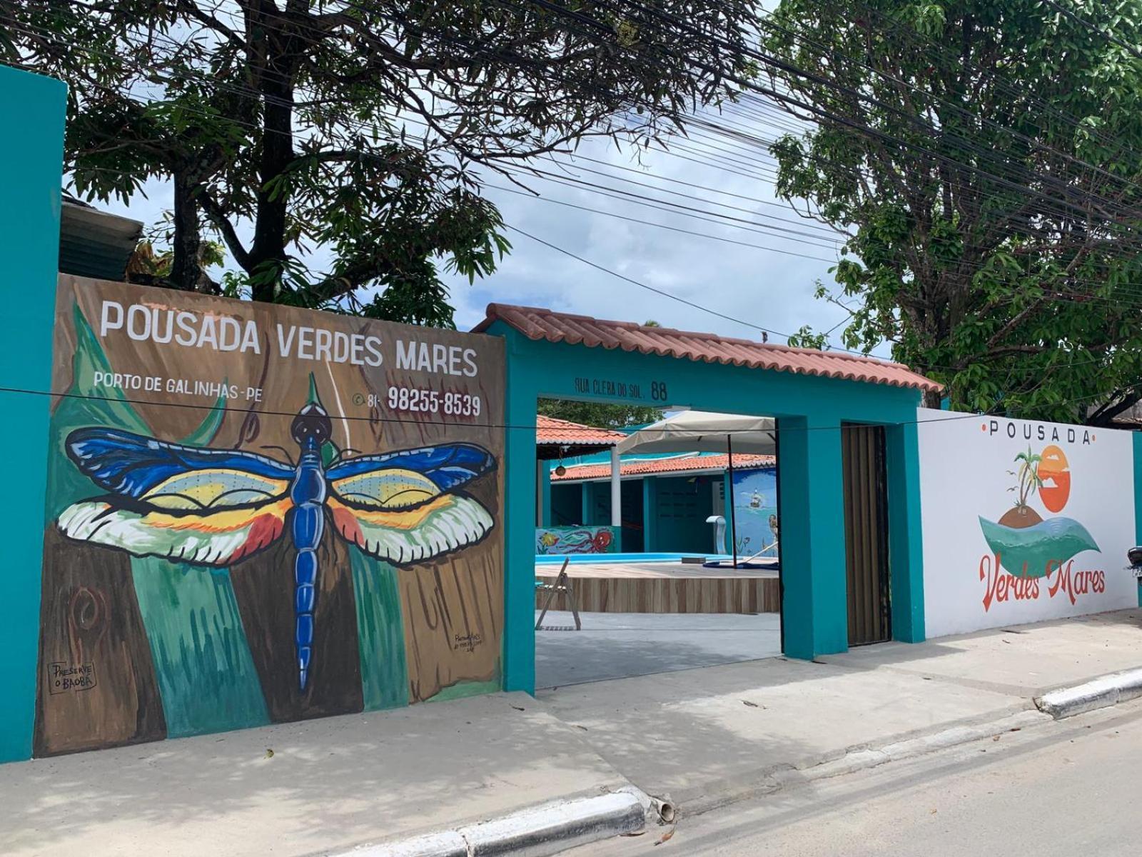 Pousada Verdes Mares - Porto De Galinhas Hotell Eksteriør bilde